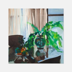 Shirley Gittelsohn (OR) "Dark Still Life" Oil