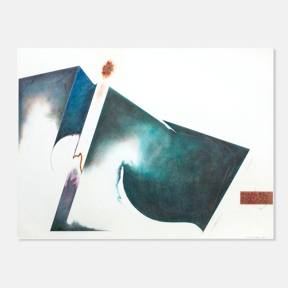 Mary Ann Peters (WA)  "Untitled" Graphite & Pastel (1 of 3)