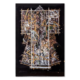 William Gatewood "Kimono" Mixed Media Artwork