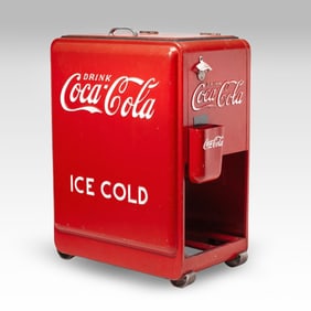 Vintage Westinghouse Jr Coca Cola Ice Chest Cooler