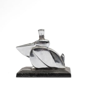 Ronson 1930's Chrome Pelican Striker Lighter