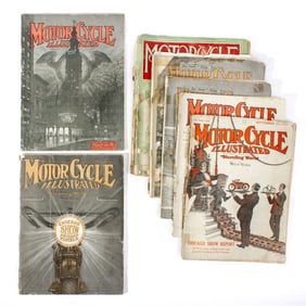 1913 1915 1916 Motorcycle Illustrated Magazines