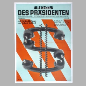 East German "All The President's Men" Movie Poster