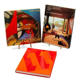 Early 1970s Design & Interior Books