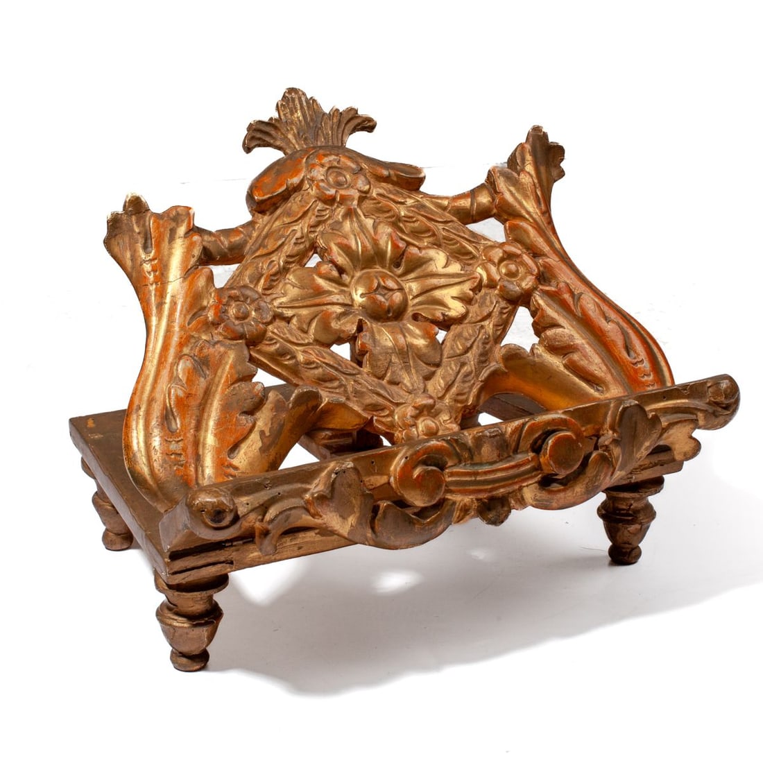 Antique Italian Giltwood Table Book Stand (1 of 10)