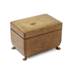 Liberty of London Leather Casket Form Box Italy