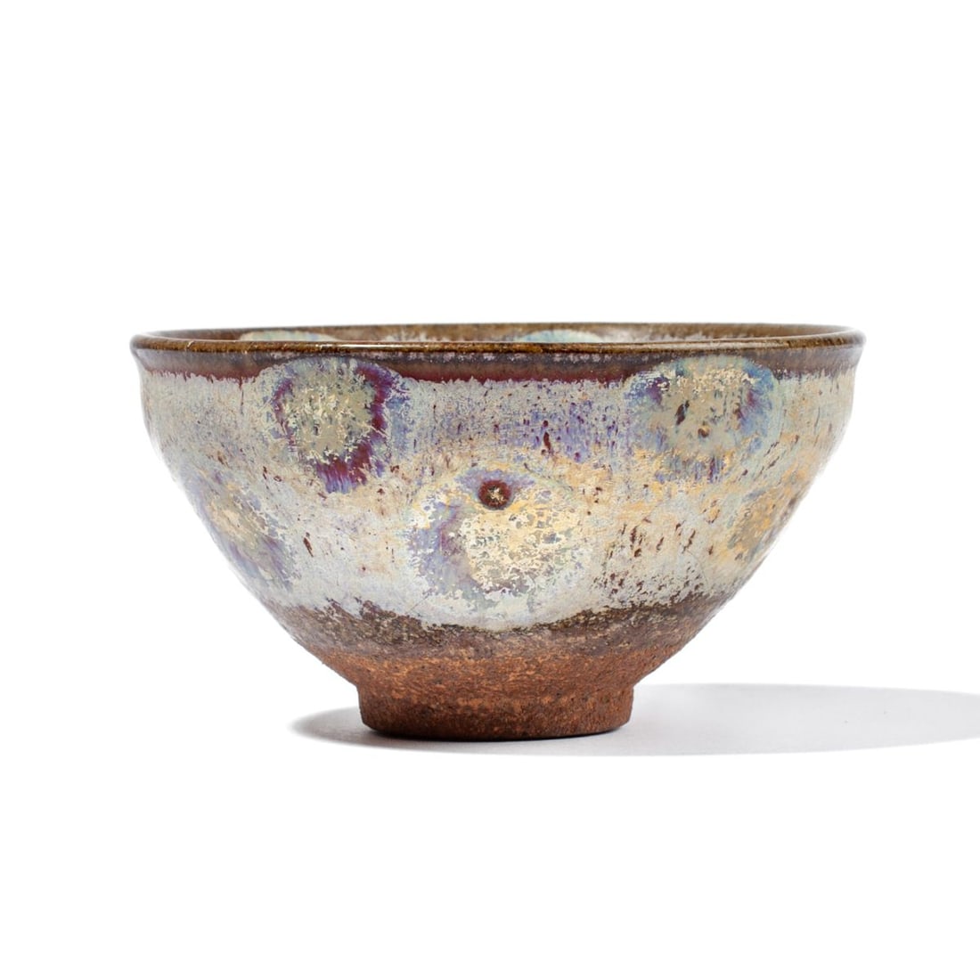 Chinese Temmoku / Jian Ware Flower Petal Bowl (1 of 5)