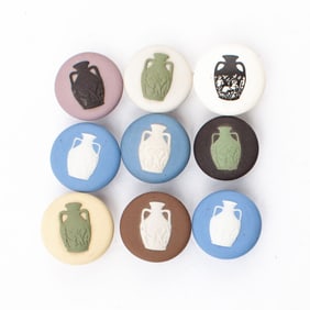 Group of 9 Wedgwood Seminar Studs