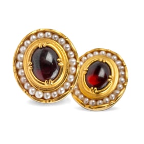 14K Gold Cleo Earrings / Metropolitan Museum of Art MMA