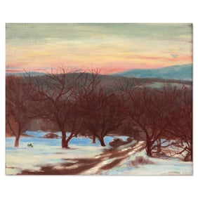 Ann Getsinger (MA) Oil Landscape Painting