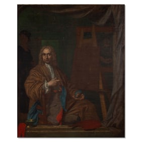 Antoine Coypel "Portrait of Honore Rigaud"