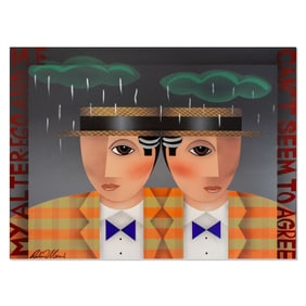 Robin Morris "Alter Ego" Oil on Canvas