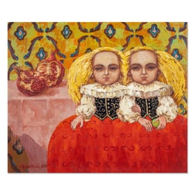 Ylena  Kallistova "Infantas" Oil on Canvas