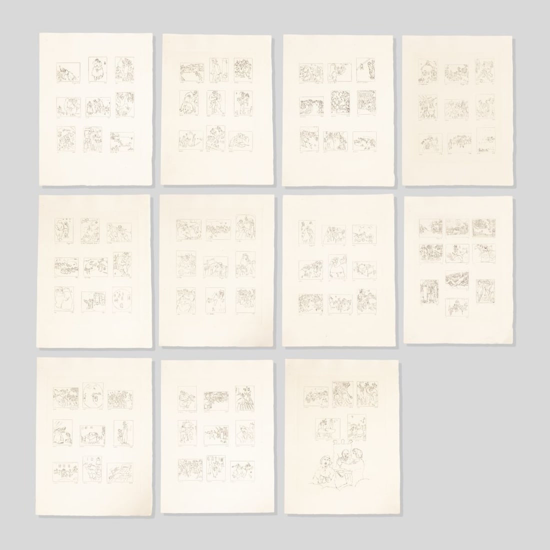 Marc Chagall "Les Ames Mortes Vignettes" Etchings (1 of 16)