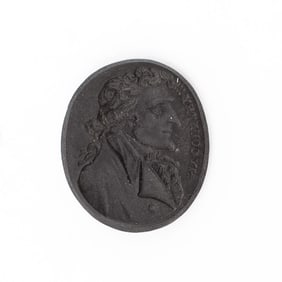 Wedgwood Basalt Thomas Paine Intaglio Seal