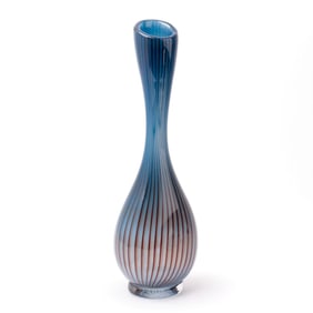Vicke Lindstrand "Colora" Vase for Kosta 12 1/4"