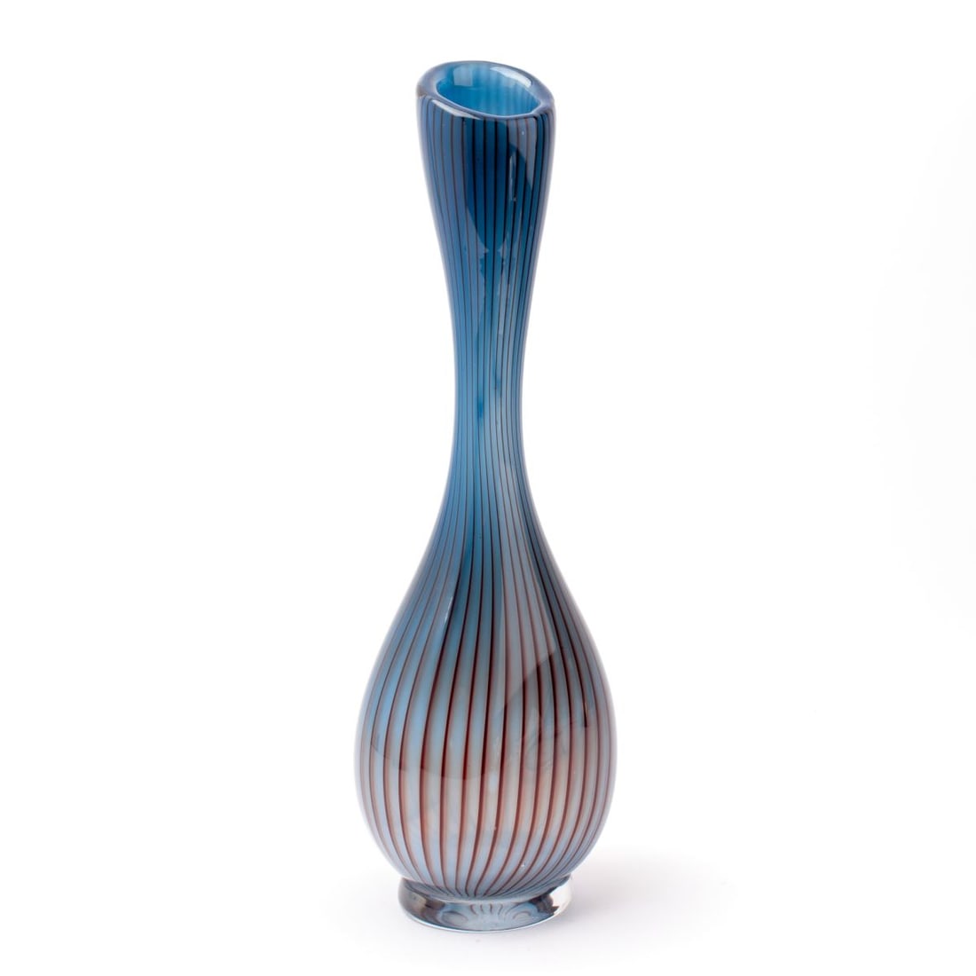 Vicke Lindstrand "Colora" Vase for Kosta 12 1/4" (1 of 6)