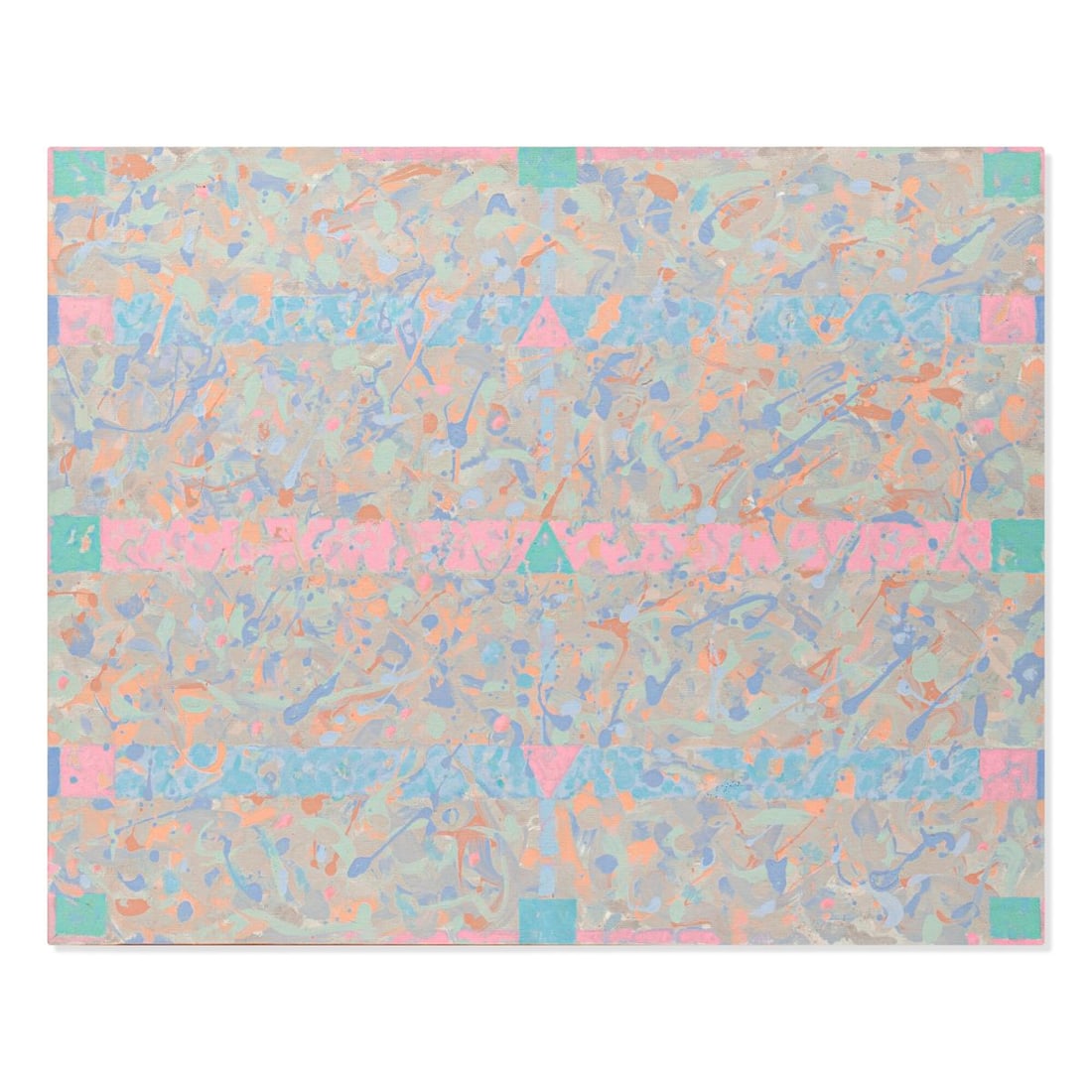 Paul Heald (WA) Acrylic on Canvas Abstract (1 of 5)