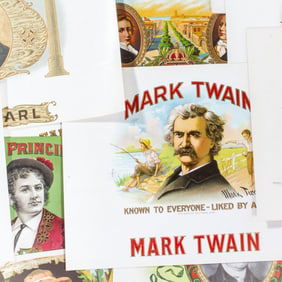 Collection 150+ Antique Cigar Box Labels