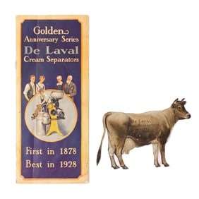 De Laval Cream Separator Advertising - Tin Cow