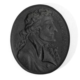 Wedgwood Basalt Thomas Paine Intaglio Seal
