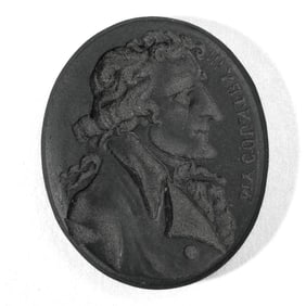 Wedgwood Basalt Thomas Paine Intaglio Seal