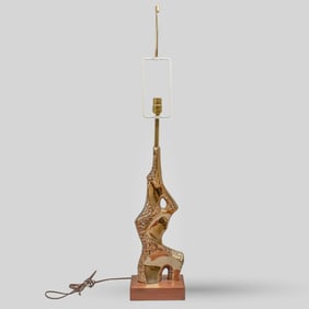 Brutalist Lamp / Maurizio Tempestini for Laurel