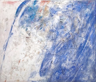 Elee Oak "My Blue Dress" Mixed Media Artwork, 2006