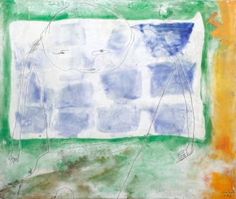 Elee Oak "Fateful Foothold" Mixed Media Artwork