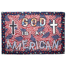 Joey Veltkamp (WA) "GOD IS AN AMERICAN" Quilt