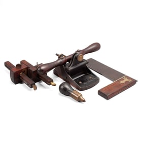 Antique Rosewood Tools - Stanley No. 12 1/2 Plane