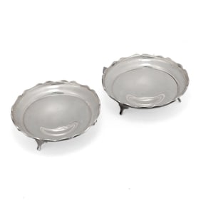 Sterling Silver Nut Dishes / Napper & Davenport
