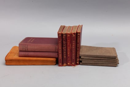 1897-1904 The Temple Shakespeare Leather Books