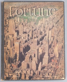 Fortune Magazine July 1939 Hardcover NYC Special