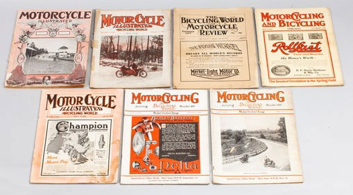 1910 - 1928 Motorcycle Magazines