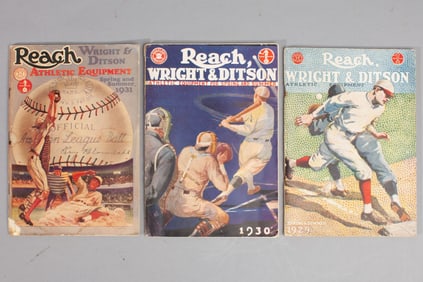 1929 1930 1931 Reach Wright & Ditson Catalogs