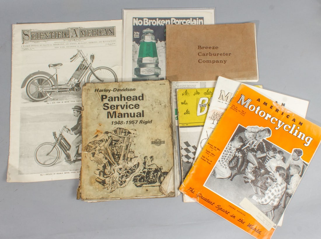 Motorcycle Ephemera - Breeze Carburetor - Harley (1 of 9)