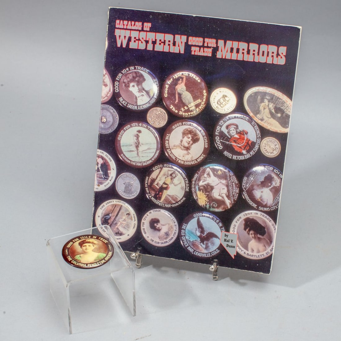 Vintage Pendleton Oregon "Good For" Pocket Mirror (1 of 5)