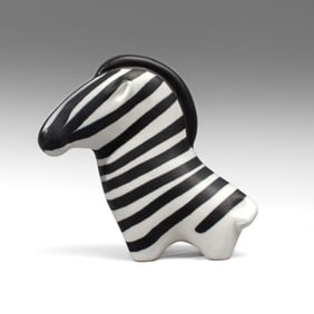 Arabia Finland Pottery Zebra / Taisto Kaassinen