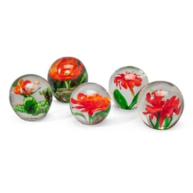 Murano / Studio Art Glass Paperweights
