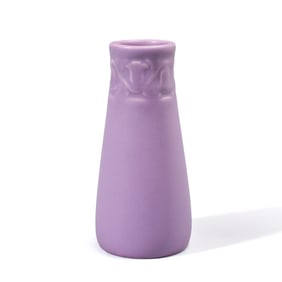 1931 Rookwood Pottery Vase Lavender / Lilac 6.25"