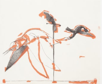 Jon Gierlich (1941-2011 WA) Abstract Mixed Media