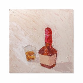 Victor Pantet "Maker's Mark" Oil on Panel