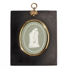 Wedgwood Jasperware Plaque / Rockwell Collection