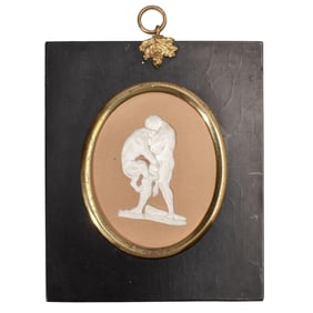 Wedgwood Jasperware Plaque / Hercules