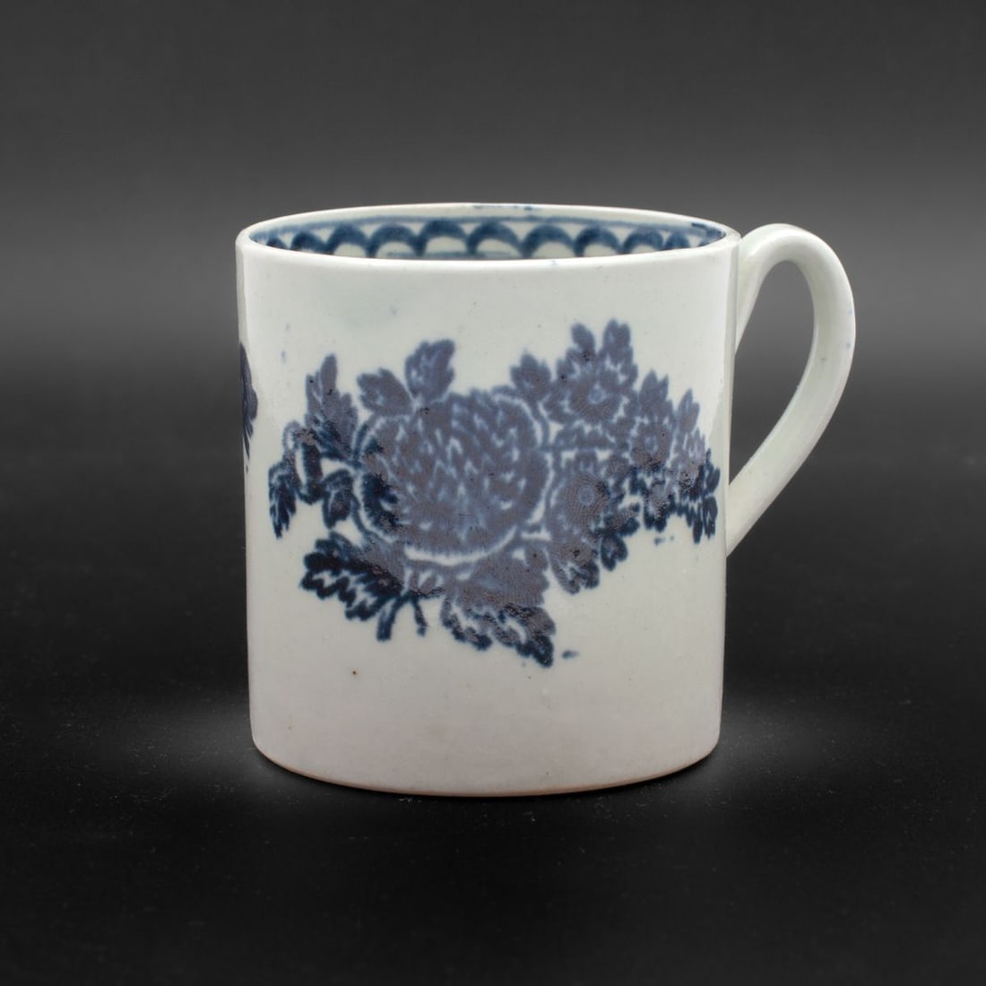 18th Cent. English Liverpool Porcelain Coffee Cup (1 of 5)