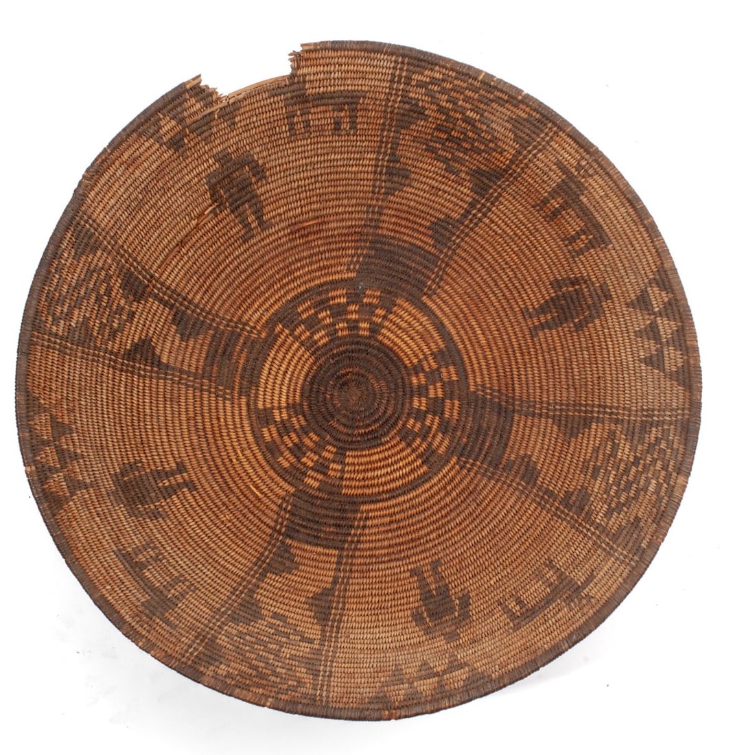 Antique Yavapai Apache Figures & Deer Basket (1 of 4)