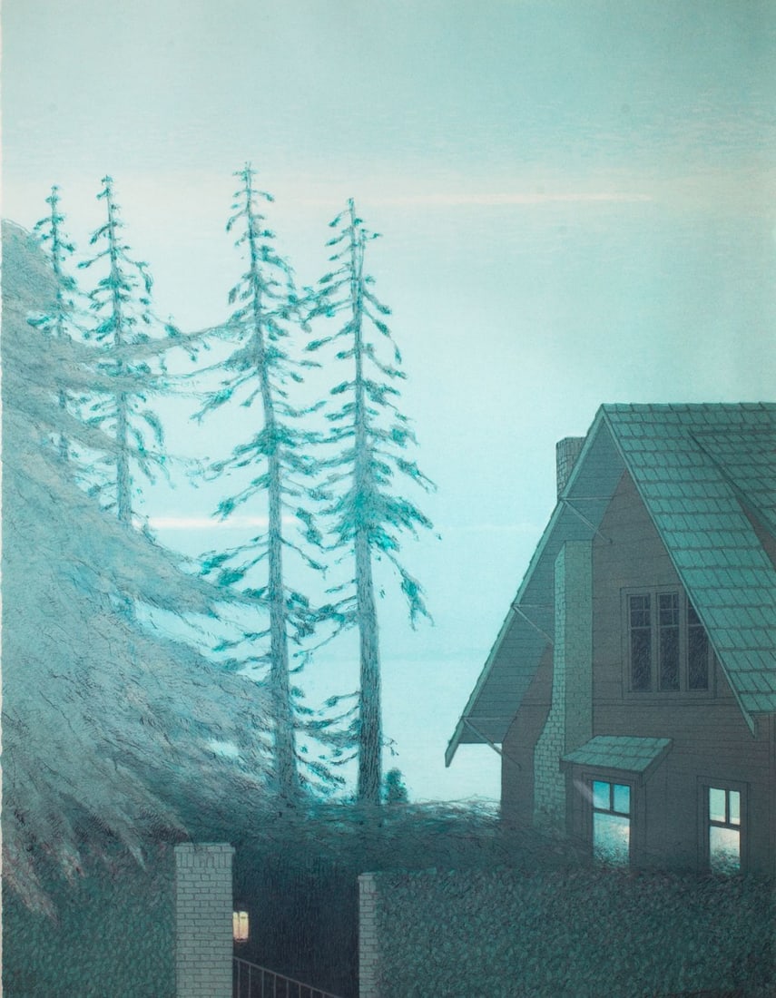Russell Chatham "January Evening" Lithograph (1 of 4)