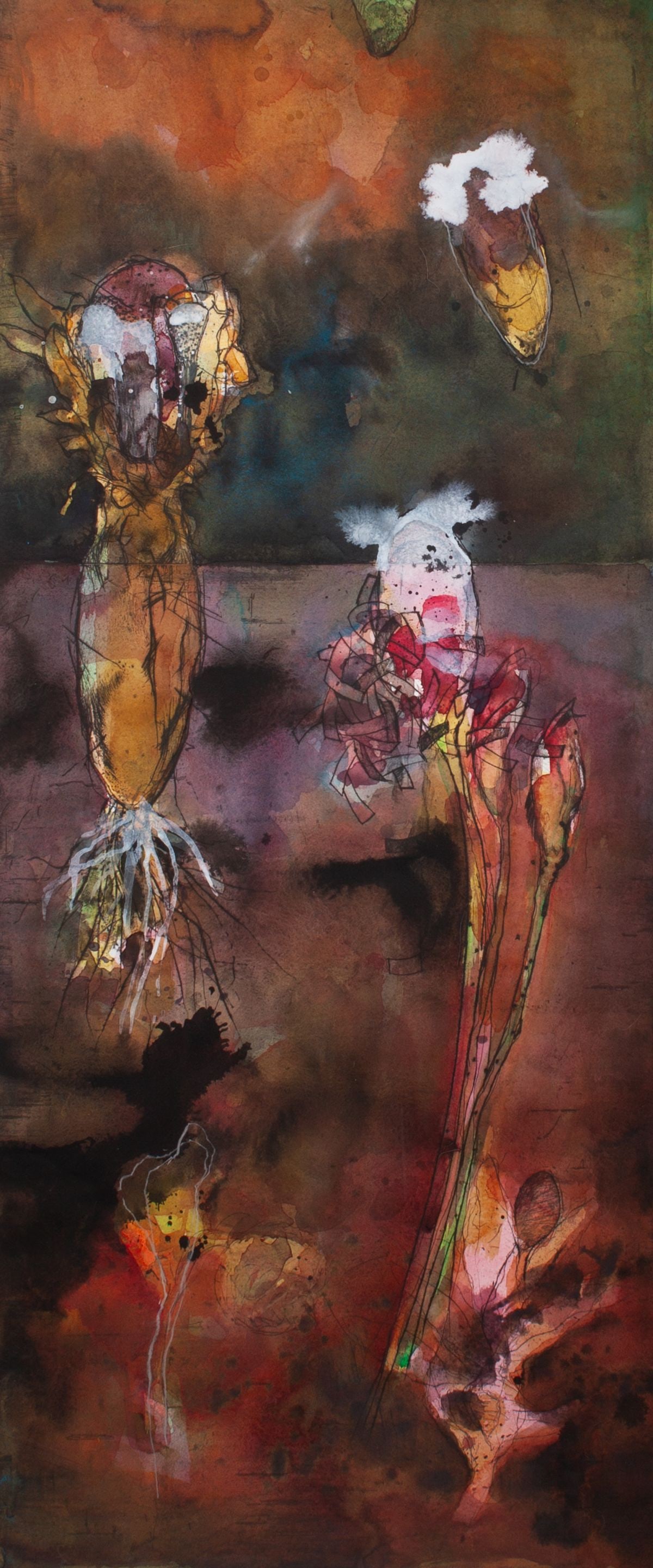 Bob Nugent "Botanica I" Monoprint (1 of 5)