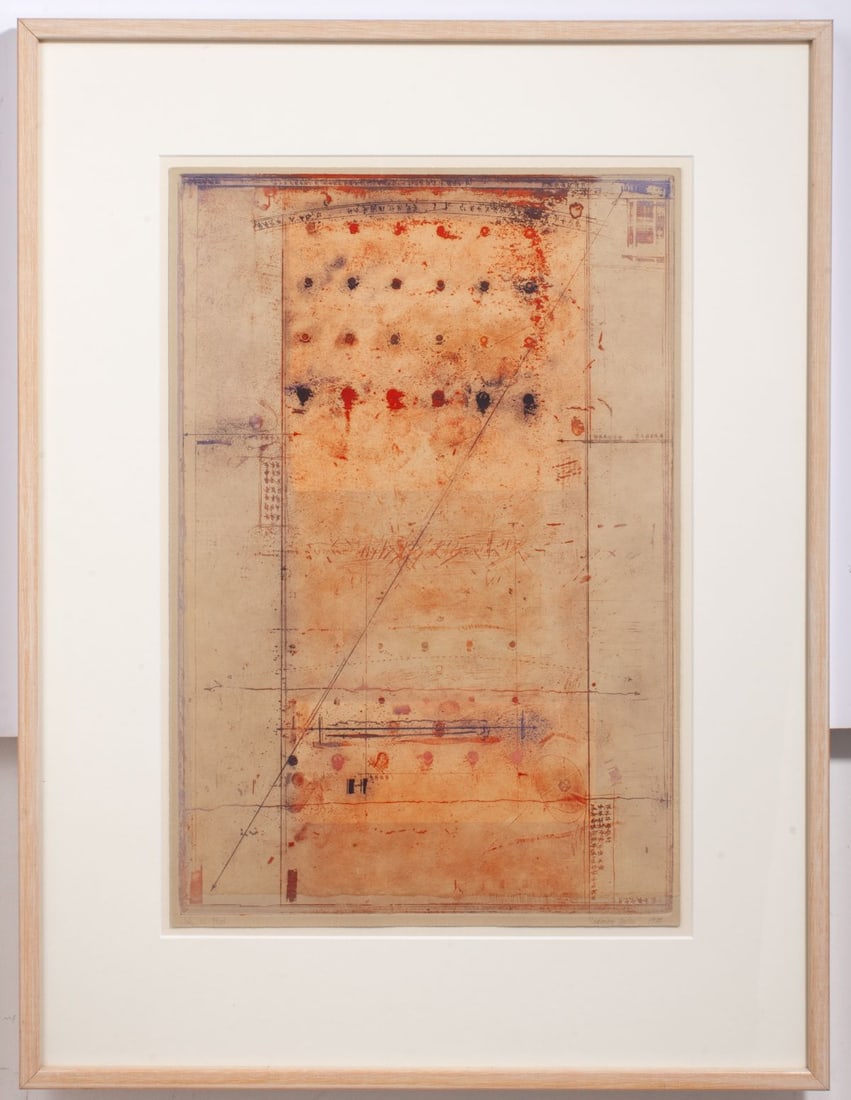 John W. Ford Monoprint Triptych - 4